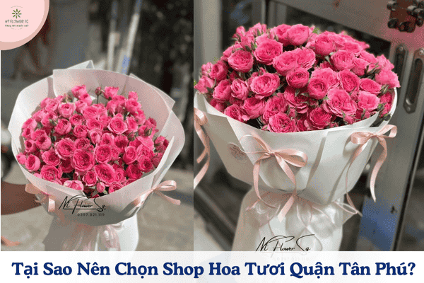Shop Hoa Tươi Quận Tân Phú – Dịch Vụ Giao Hoa Nhanh, Đẹp, Giá Tốt